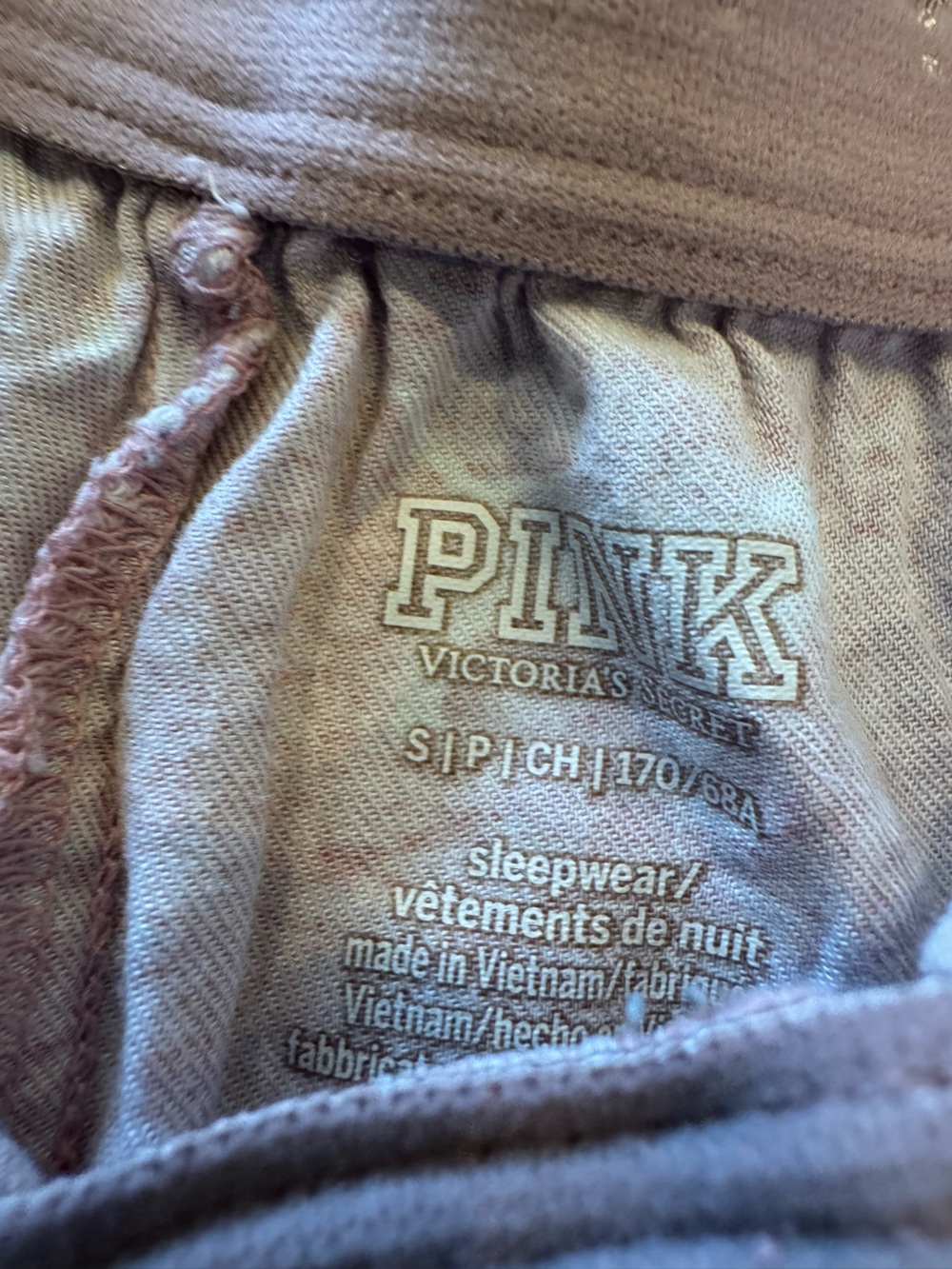 PINK Victoria's Secret Pink and Black Logo Lounge Shorts Set - Picture 2 of 4